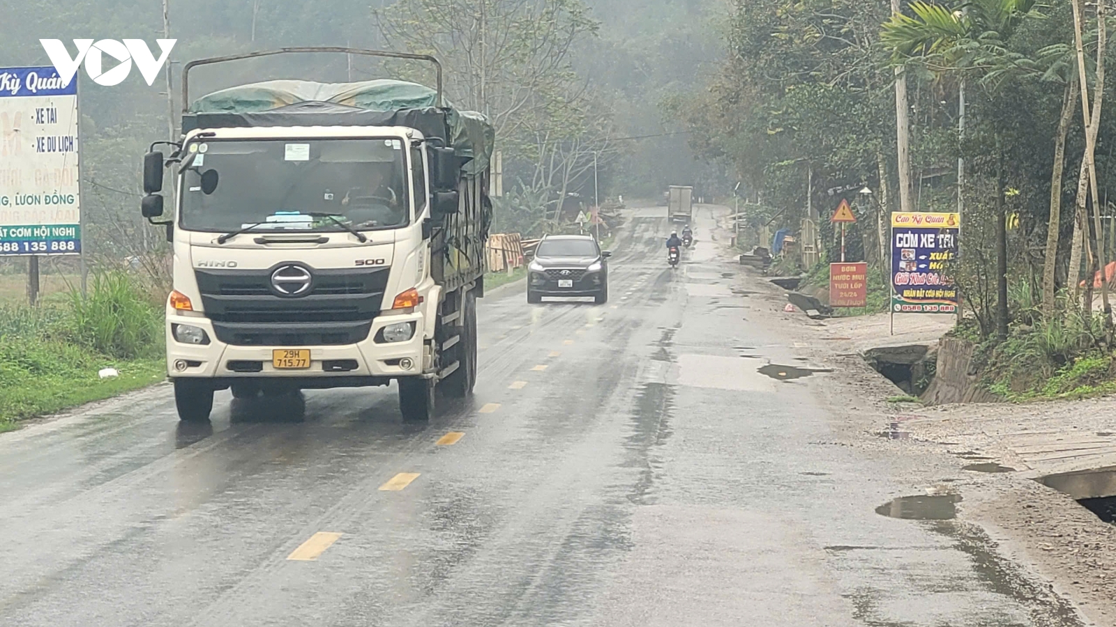 Quốc lộ 3 qua Thái Nguyên hư hỏng sau sửa chữa, lo ngại mất an toàn